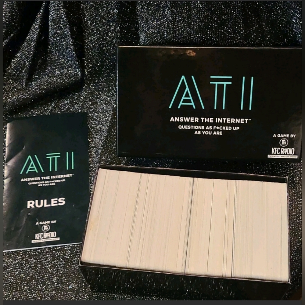ATI 'Answer The Internet' Classic Adult Card Game by KFC Radio/Barstool Sports.